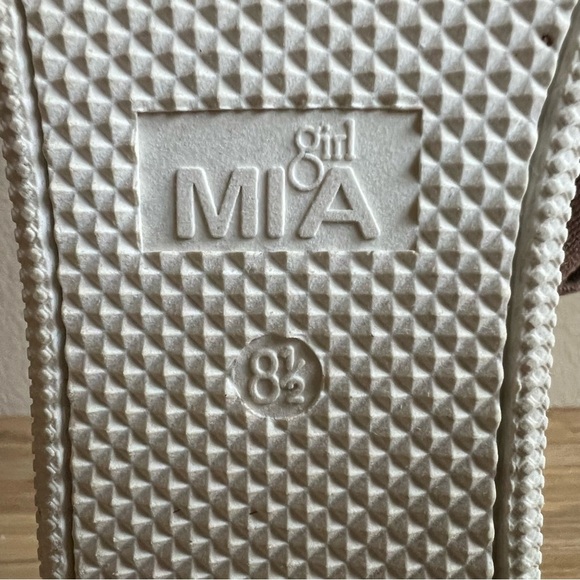 MIA Gizela Wide-Strap Sandals Women’s 8.5 Brown Platform Modern Comfort Shoe - Picture 11 of 11